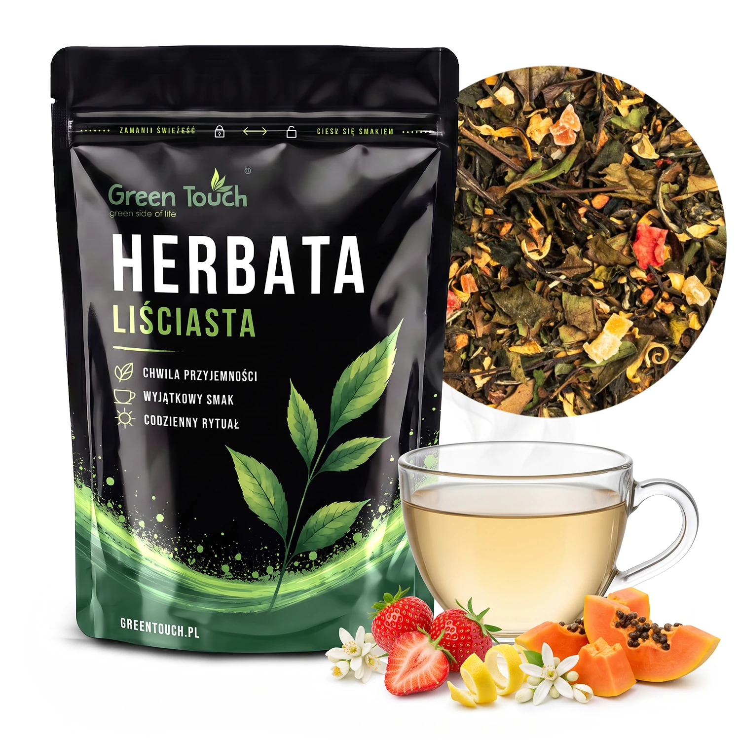 Białe Orzeźwienie – herbata biała 50 g
