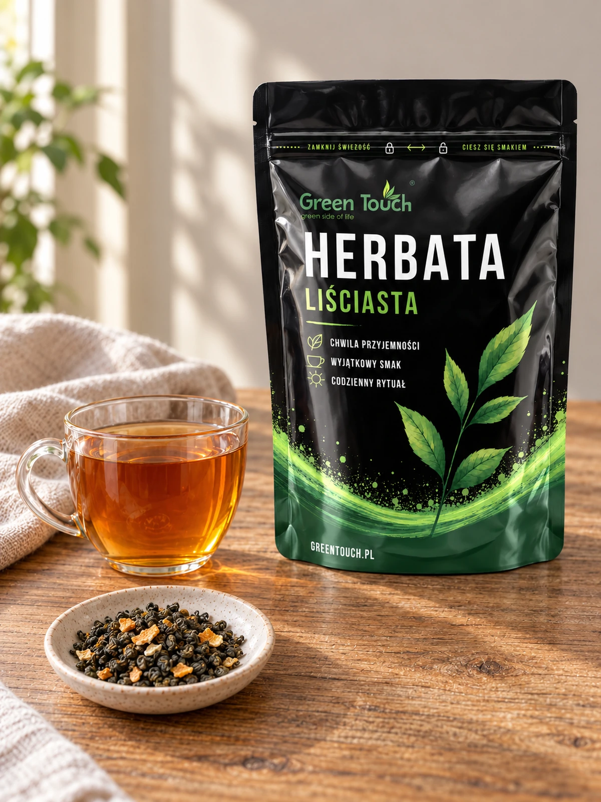 Earl Grey Crown – torebka, napar i susz
