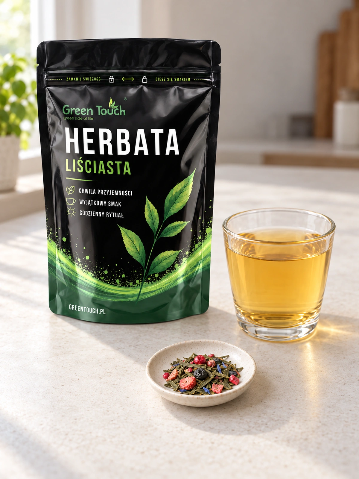 Berry Fusion – torebka herbaty i napar