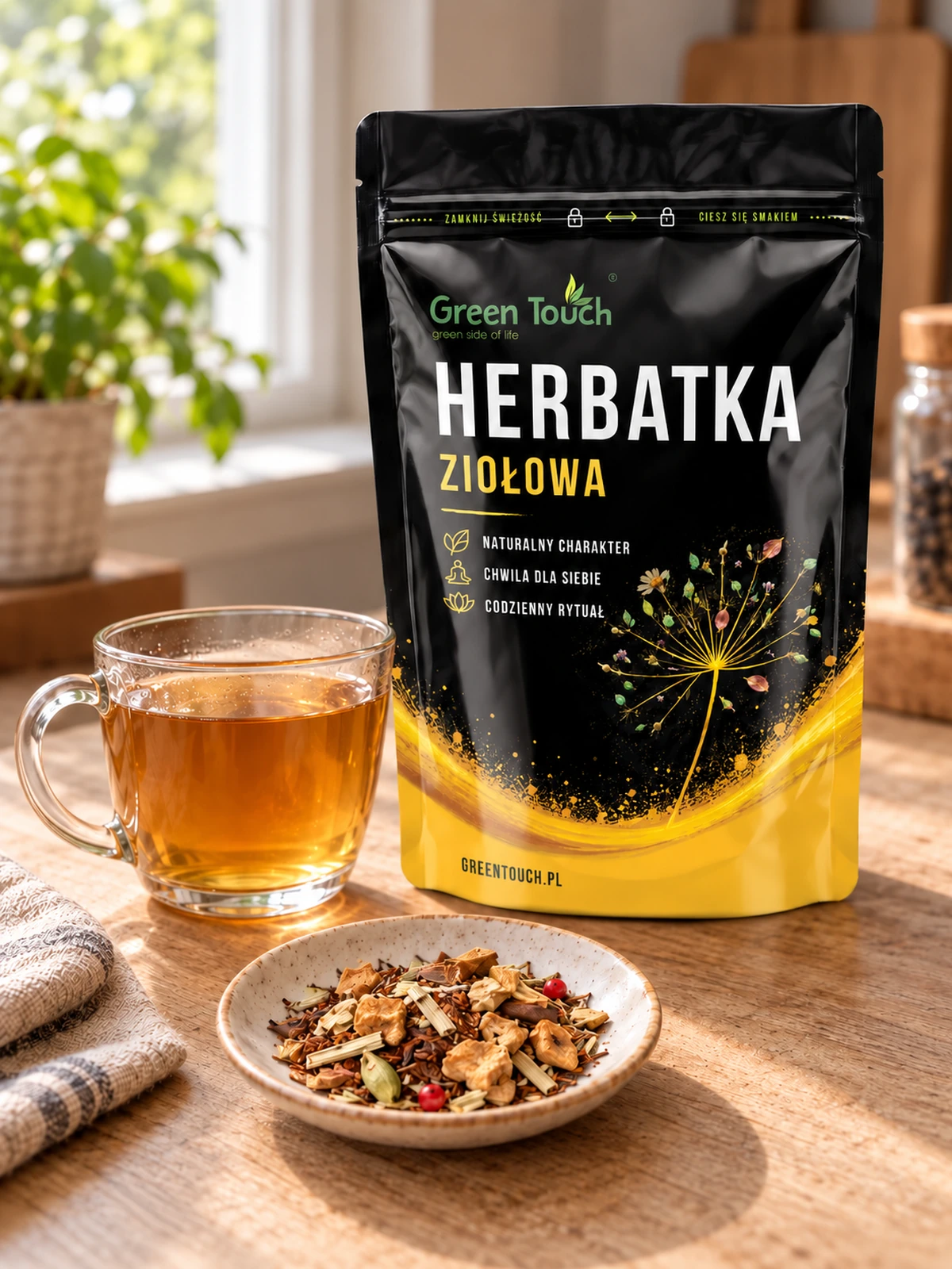 Na aktywny dzień — napar, susz i torebka