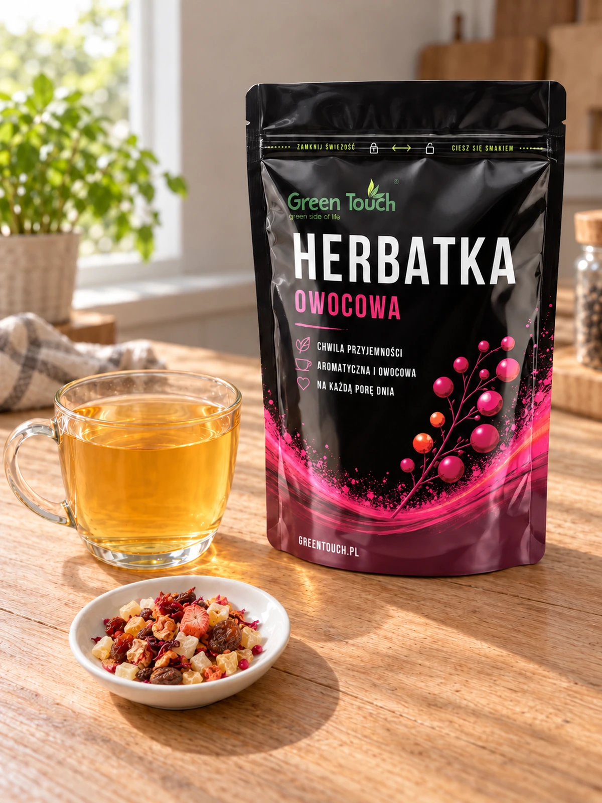 Bubble Bliss 100 g – aranżacja z naparem